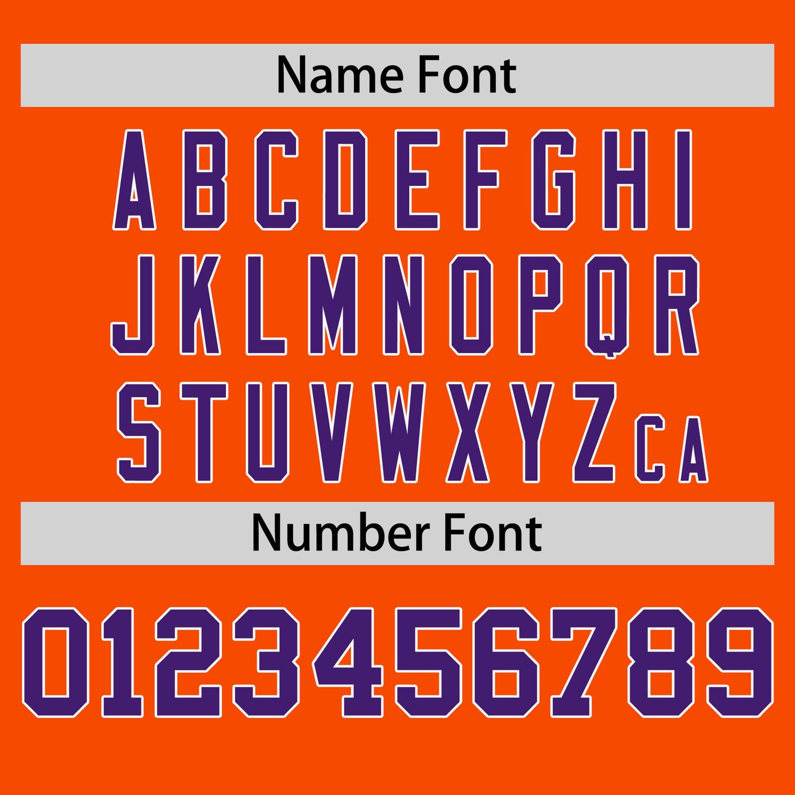 Custom Orange White-Purple Color Block Design Performance T-Shirt