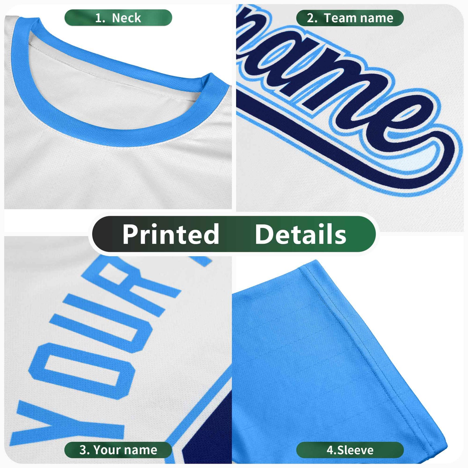 Custom White Gold-01 Gradient Ripple Fashion Raglan Sleeves Performance T-Shirt