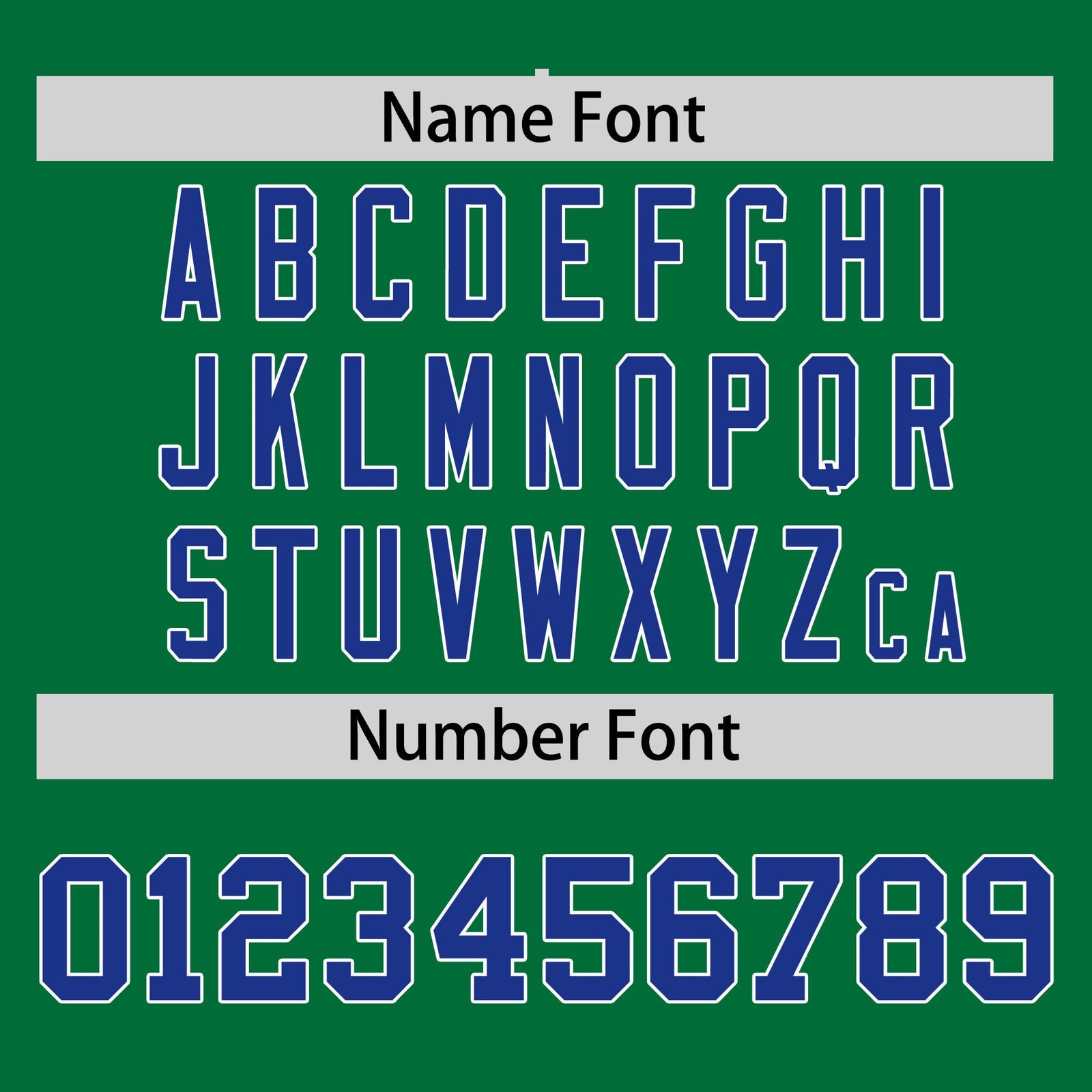 Custom Kelly Green White-Royal Blue Crew neck Side Gradient Fashion Performance T-Shirt