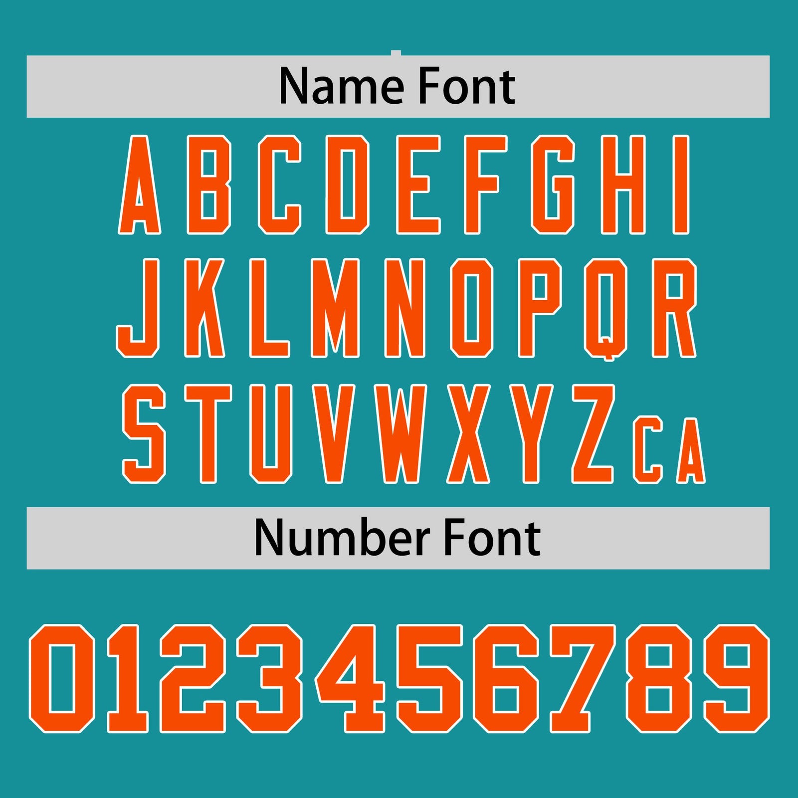 Custom Aqua White-Orange Crew neck Side Gradient Fashion Performance T-Shirt