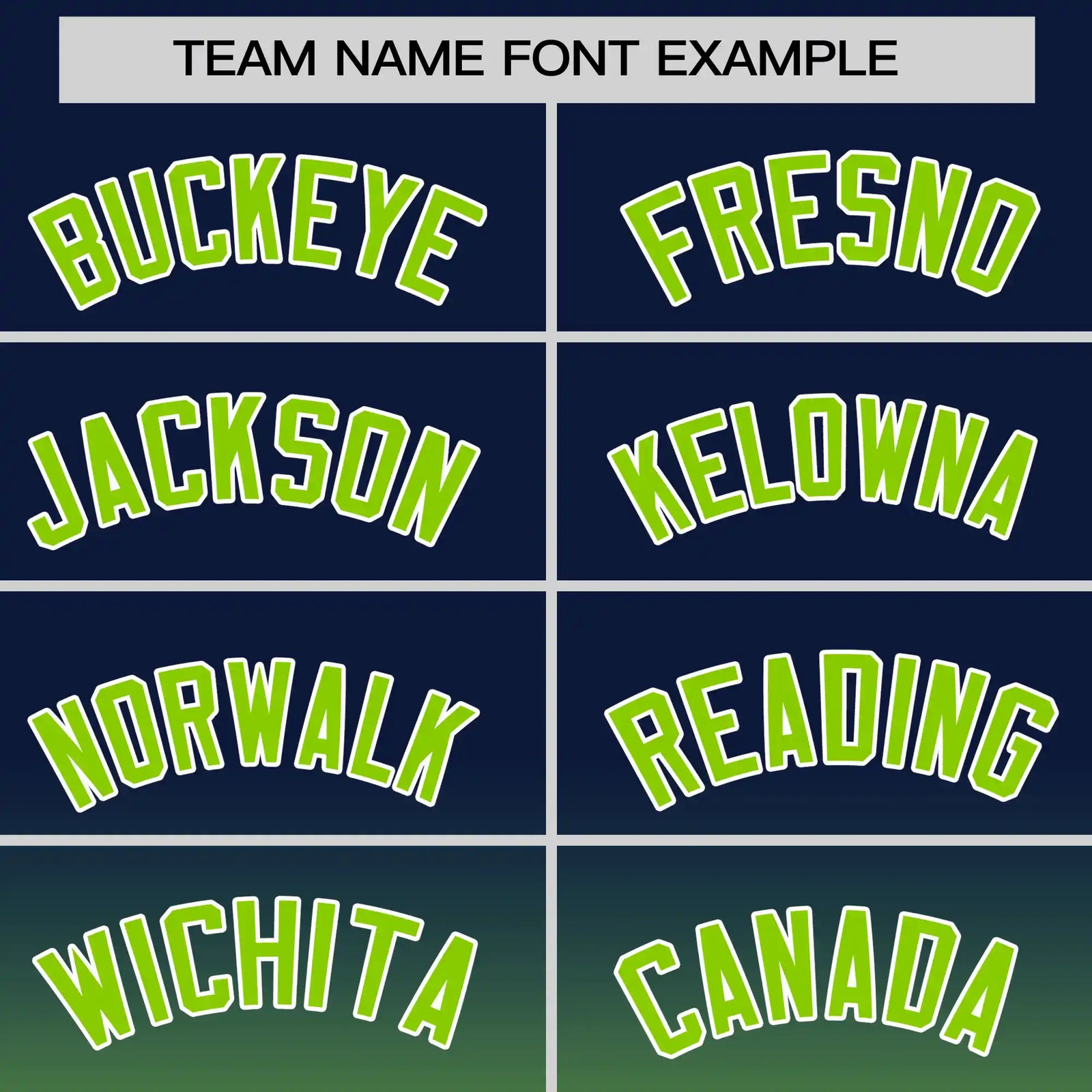 Custom Navy-Neon Green Gradient Fashion Design Performance T-Shirt