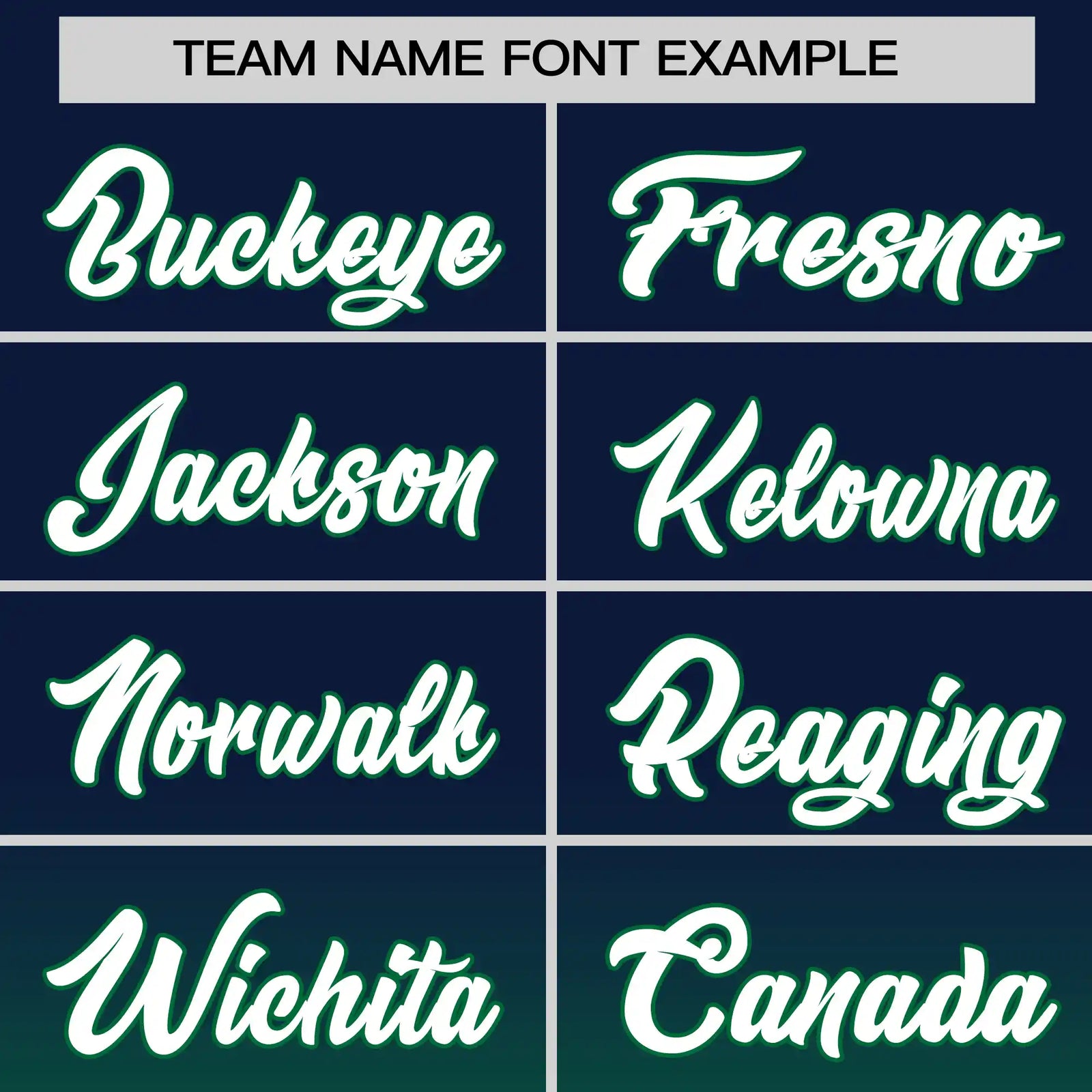 Custom Navy-Kelly Green Gradient Fashion Design Performance T-Shirt