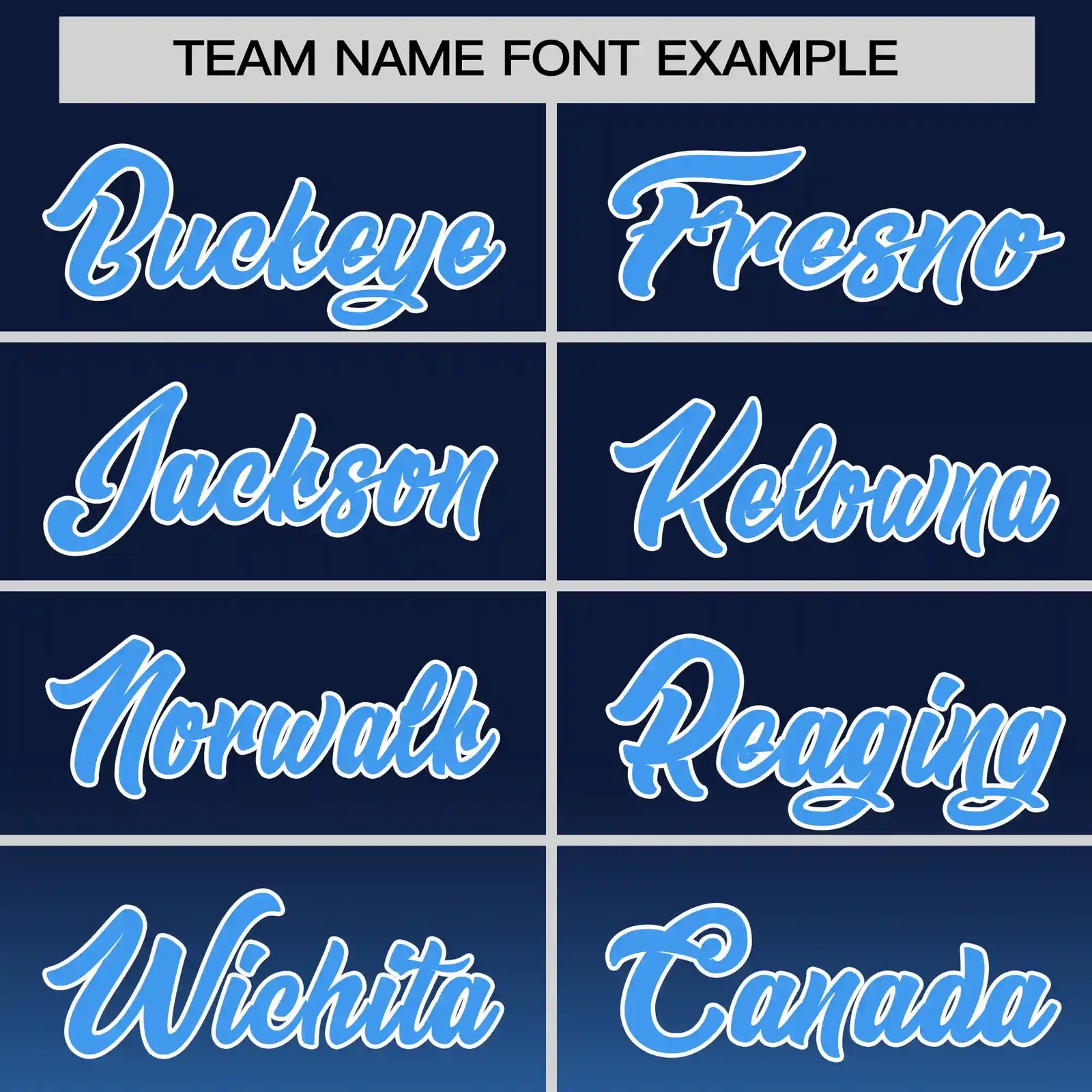Custom Navy-Powder Blue Gradient Fashion Design Performance T-Shirt