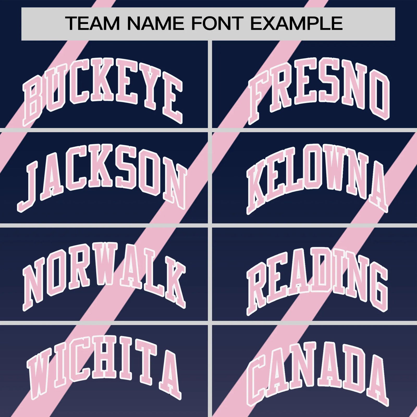 Custom Navy-Light Pink Gradient Fashion Diagonal Stripe Performance T-Shirt