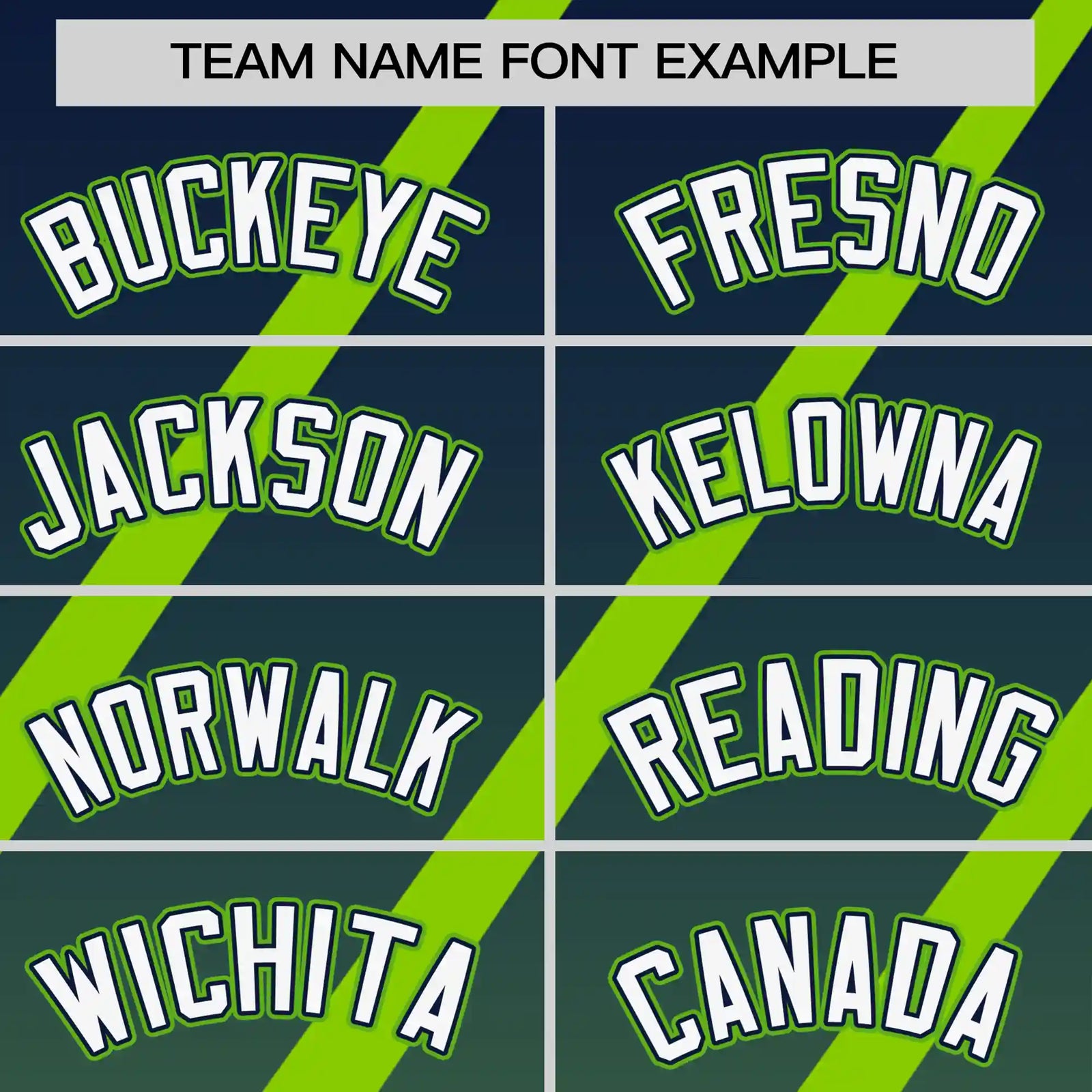 Custom Navy-Neon Green Gradient Fashion Diagonal Stripe Performance T-Shirt