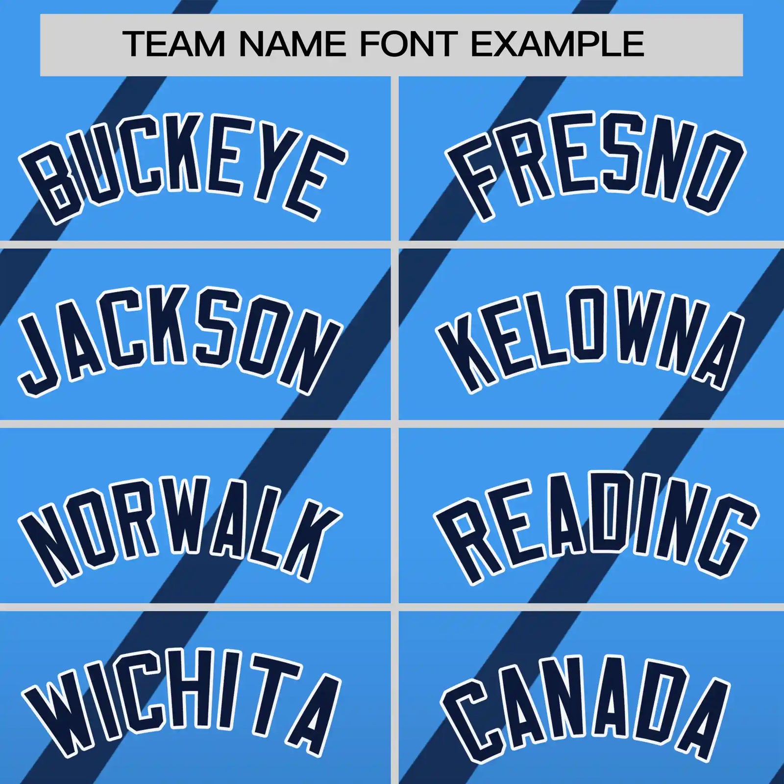 Custom Powder Blue-Navy Gradient Fashion Diagonal Stripe Performance T-Shirt