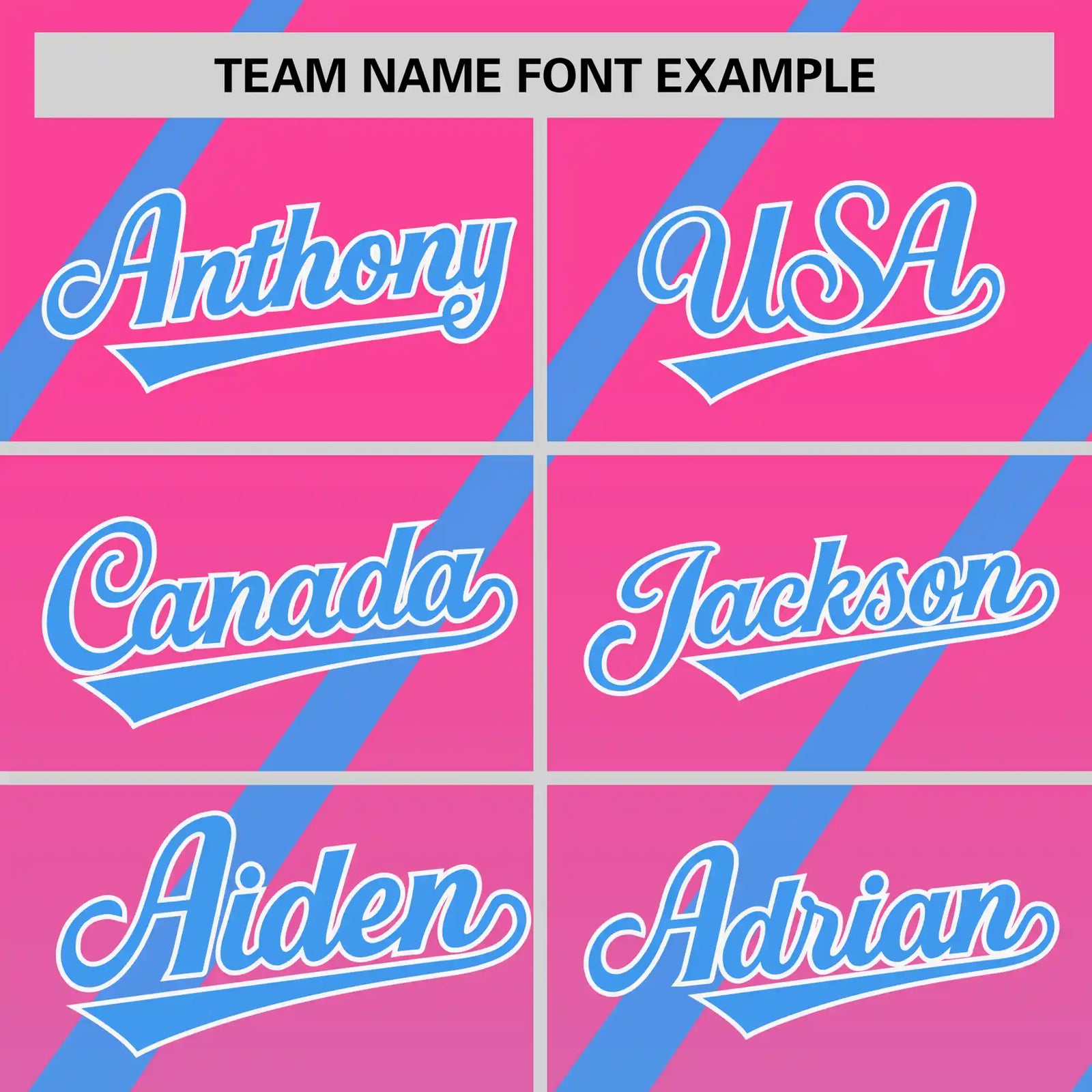 Custom Pink-Powder Blue Gradient Fashion Diagonal Stripe Performance T-Shirt