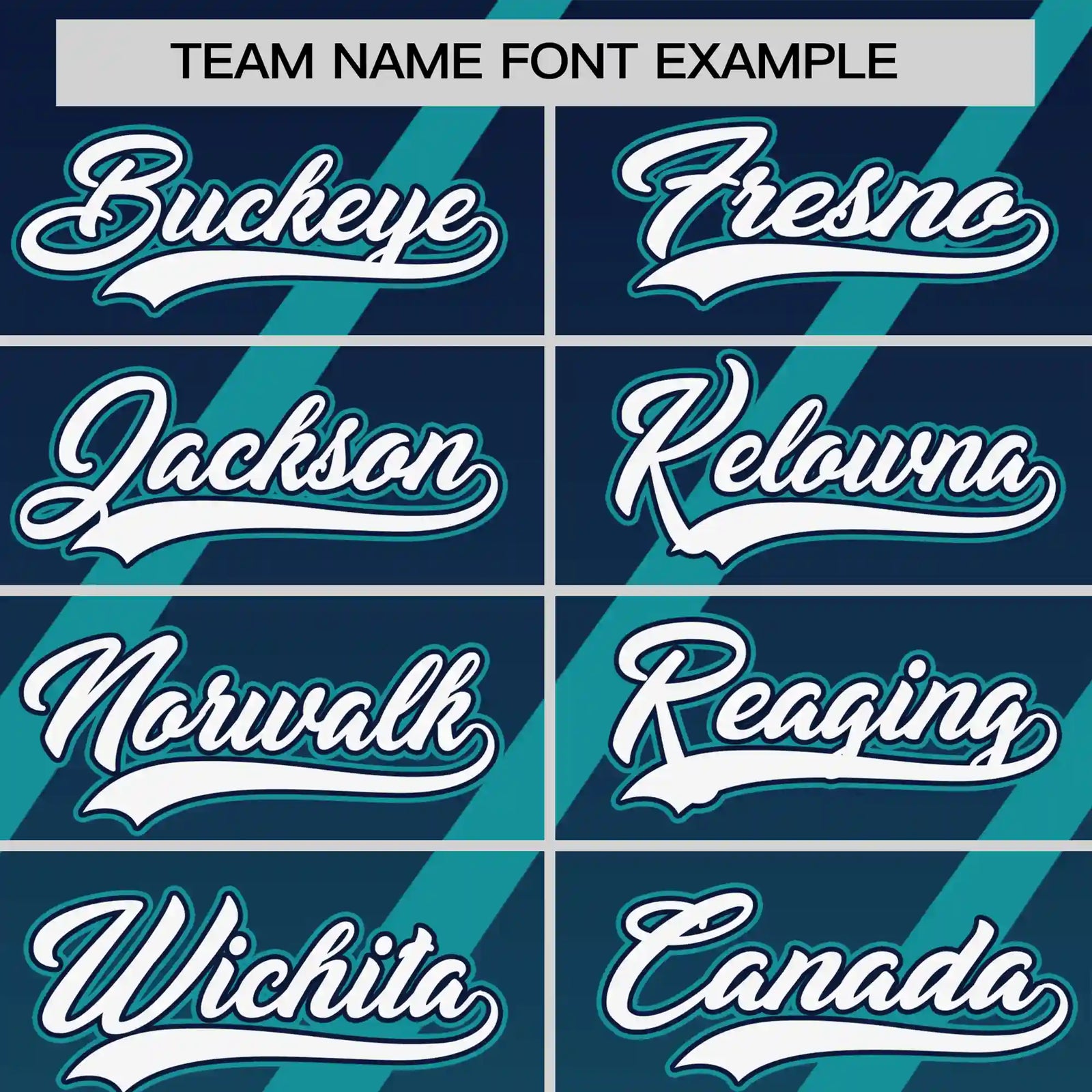 Custom Navy-Aqua Gradient Fashion Diagonal Stripe Performance T-Shirt