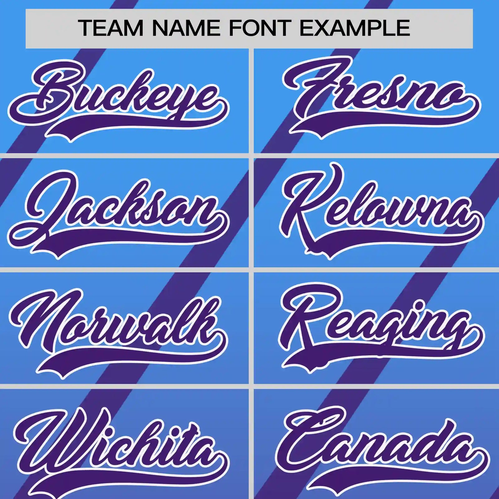 Custom Powder Blue-Purple Gradient Fashion Diagonal Stripe Performance T-Shirt