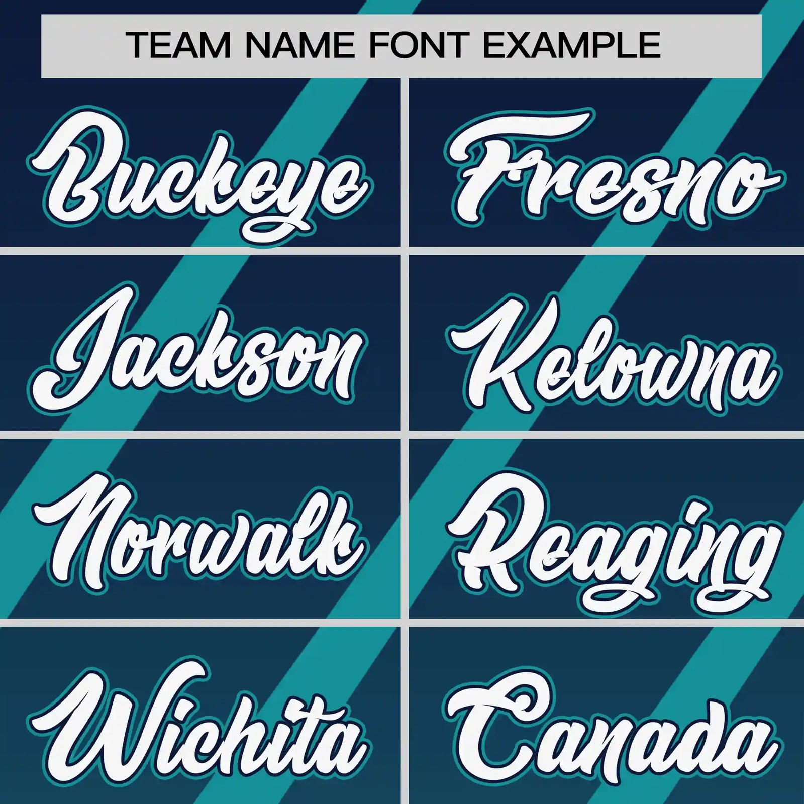 Custom Navy-Aqua Gradient Fashion Diagonal Stripe Performance T-Shirt