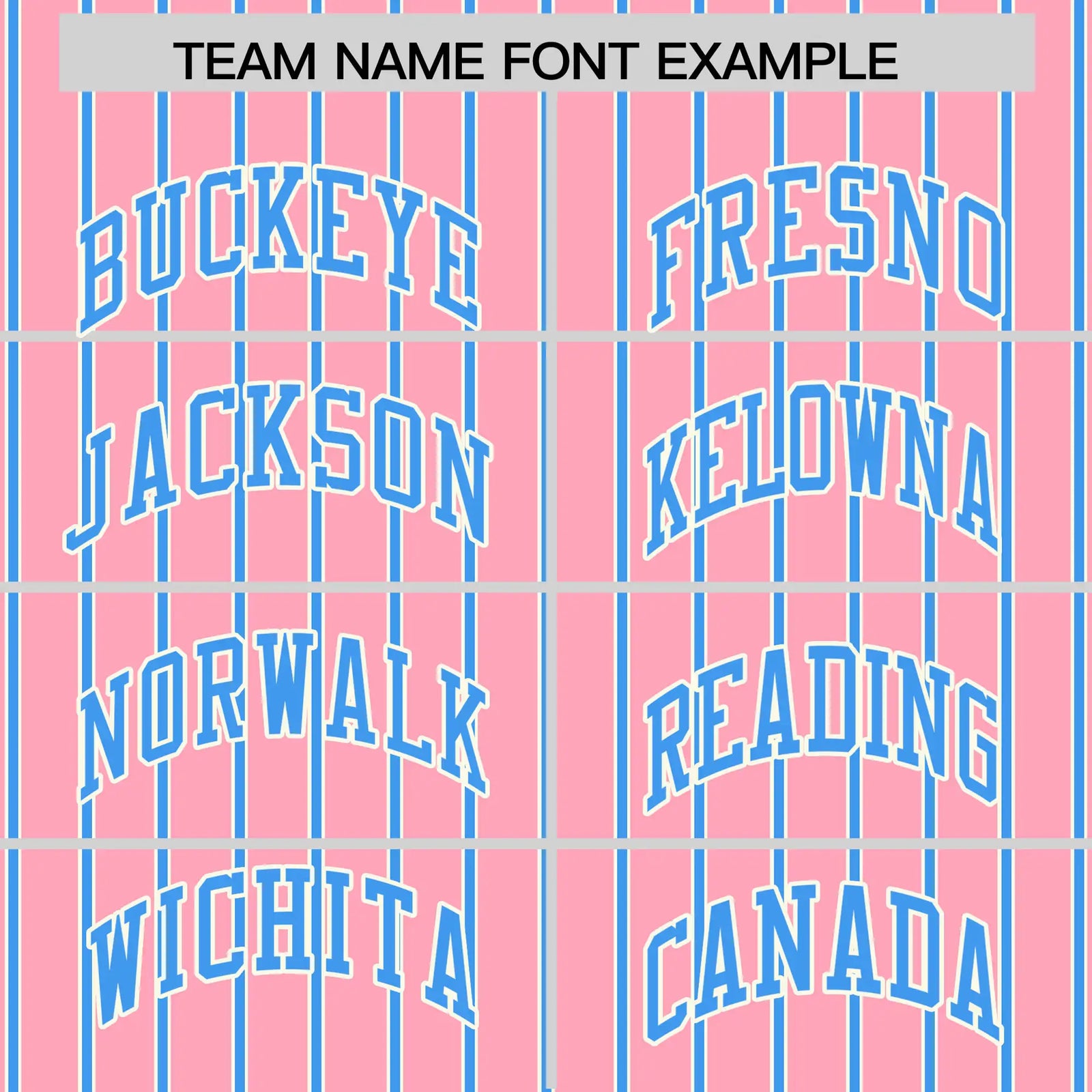 Custom Light Pink White-Powder Blue Pinstripe Pattern Design Performance T-Shirt