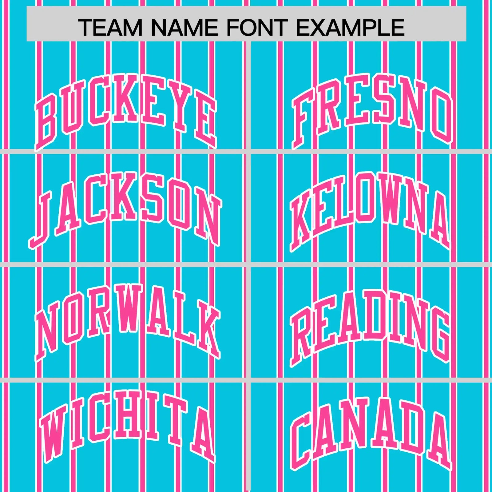 Custom Sky Blue White-Pink Pinstripe Pattern Design Performance T-Shirt