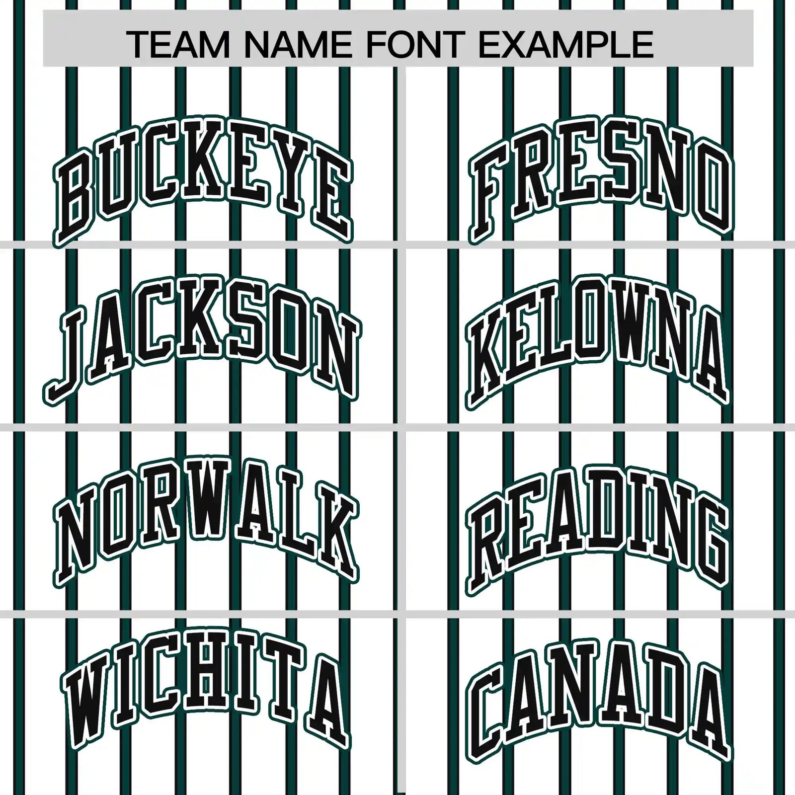 Custom White Black-Midnight Green Pinstripe Pattern Design Performance T-Shirt