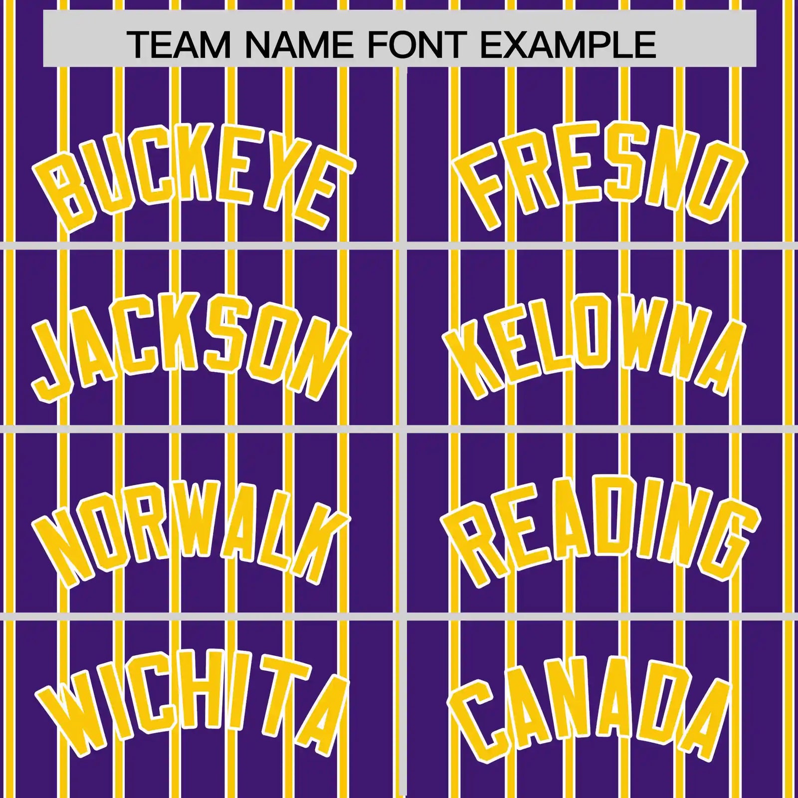 Custom Purple White-Gold01 Pinstripe Pattern Design Performance T-Shirt