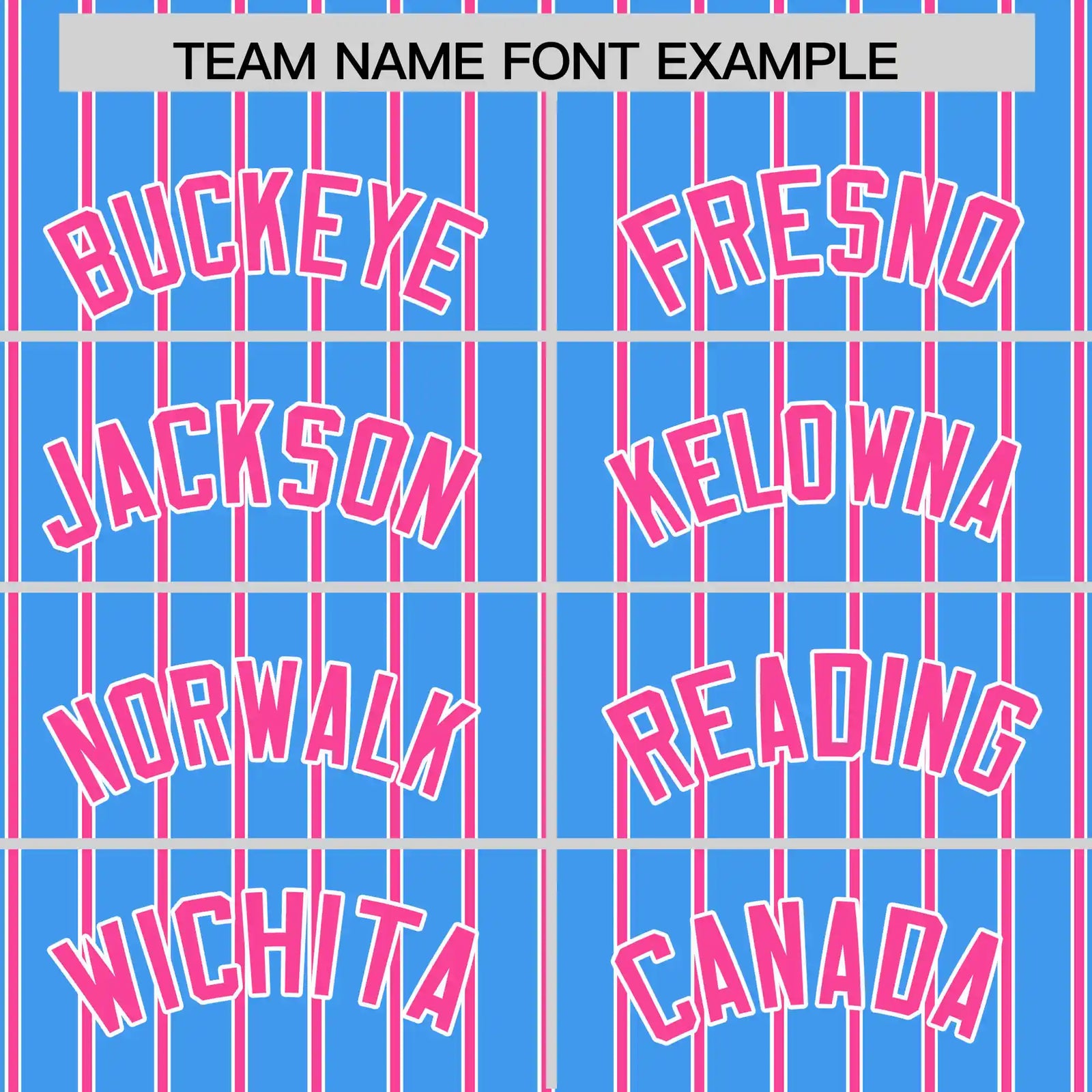 Custom Powder Blue White-Pink Pinstripe Pattern Design Performance T-Shirt