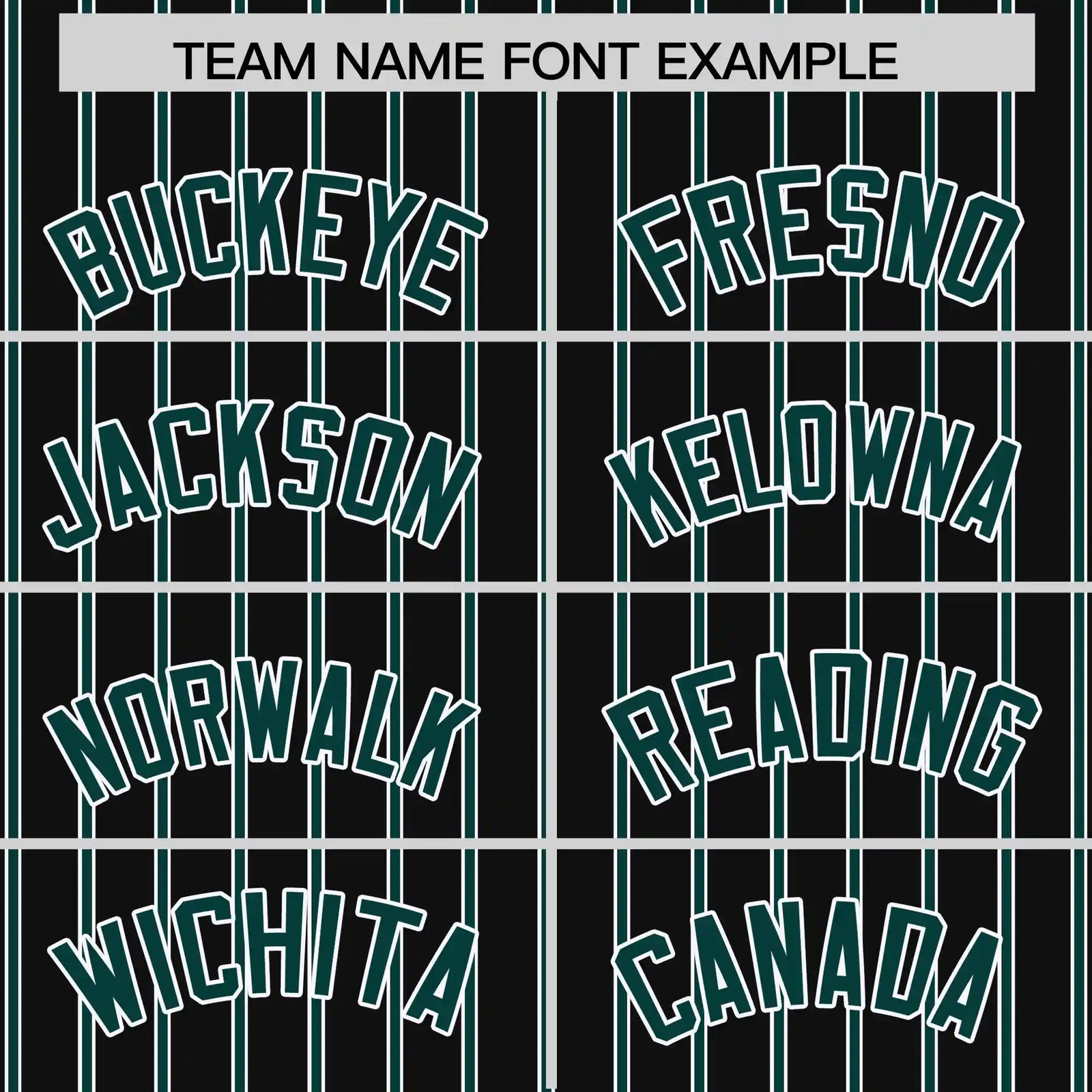 Custom Black White-Midnight Green Pinstripe Pattern Design Performance T-Shirt