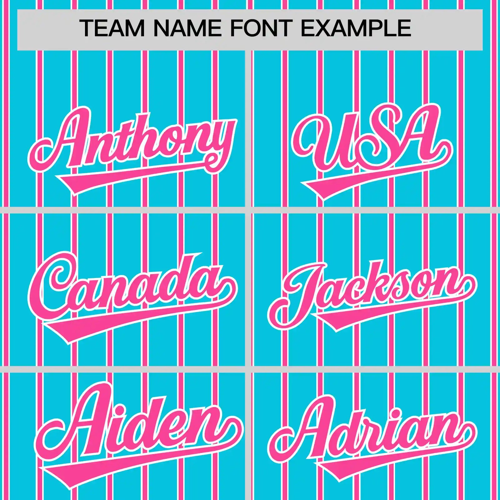 Custom Sky Blue White-Pink Pinstripe Pattern Design Performance T-Shirt