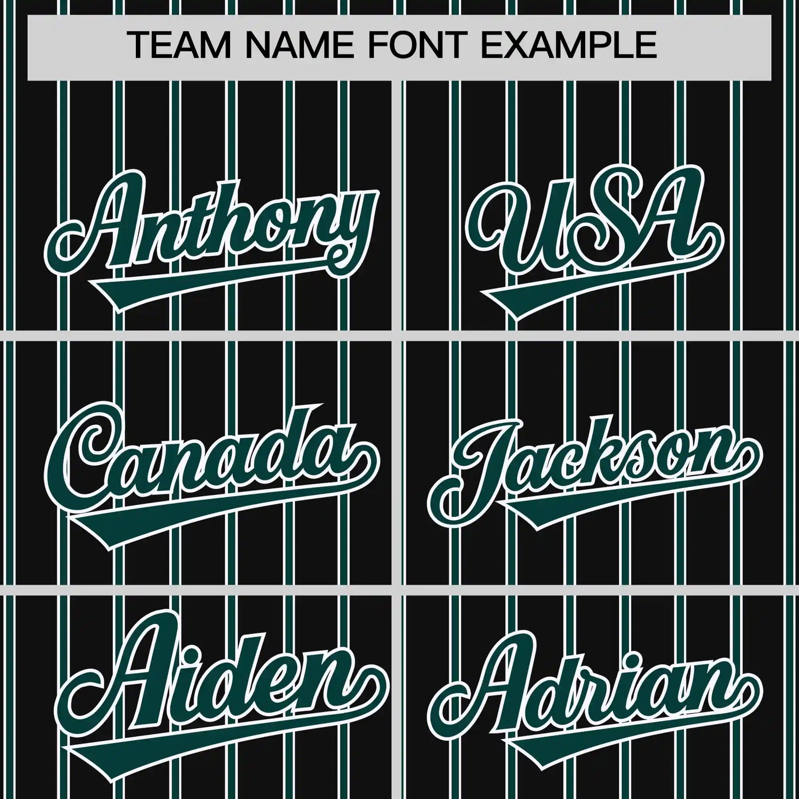 Custom Black White-Midnight Green Pinstripe Pattern Design Performance T-Shirt