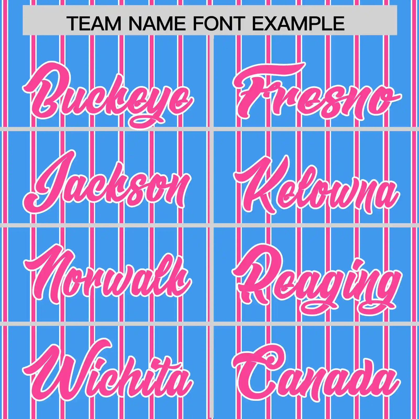 Custom Powder Blue White-Pink Pinstripe Pattern Design Performance T-Shirt
