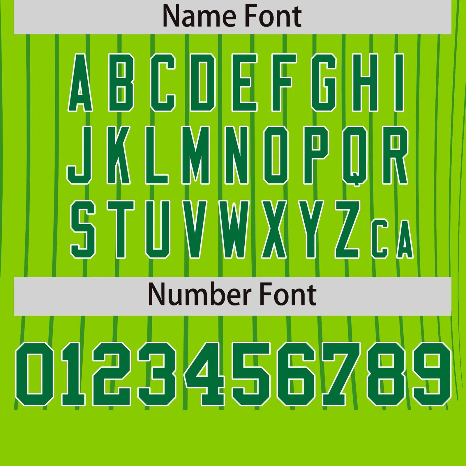 Custom Neon Green Kelly Green-Kelly Green Pinstripe Pattern Design Performance T-Shirt