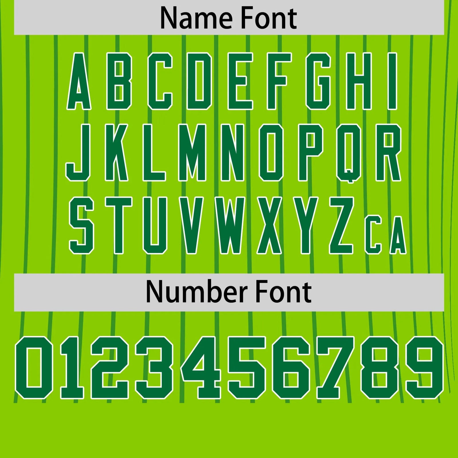 Custom Neon Green Kelly Green-Kelly Green Pinstripe Pattern Design Performance T-Shirt