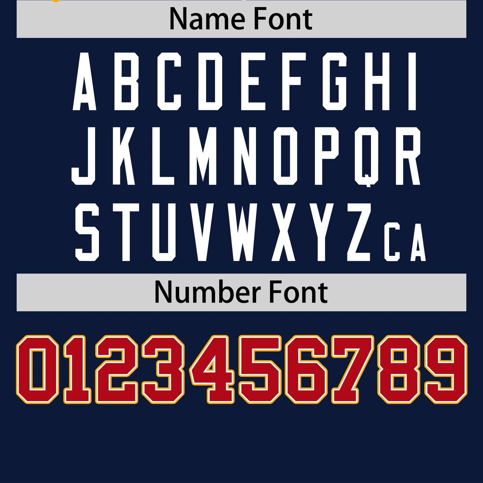 Custom Navy Red-Gold01 Crew Neck Two Tone Sleeve Design Performance T-Shirt