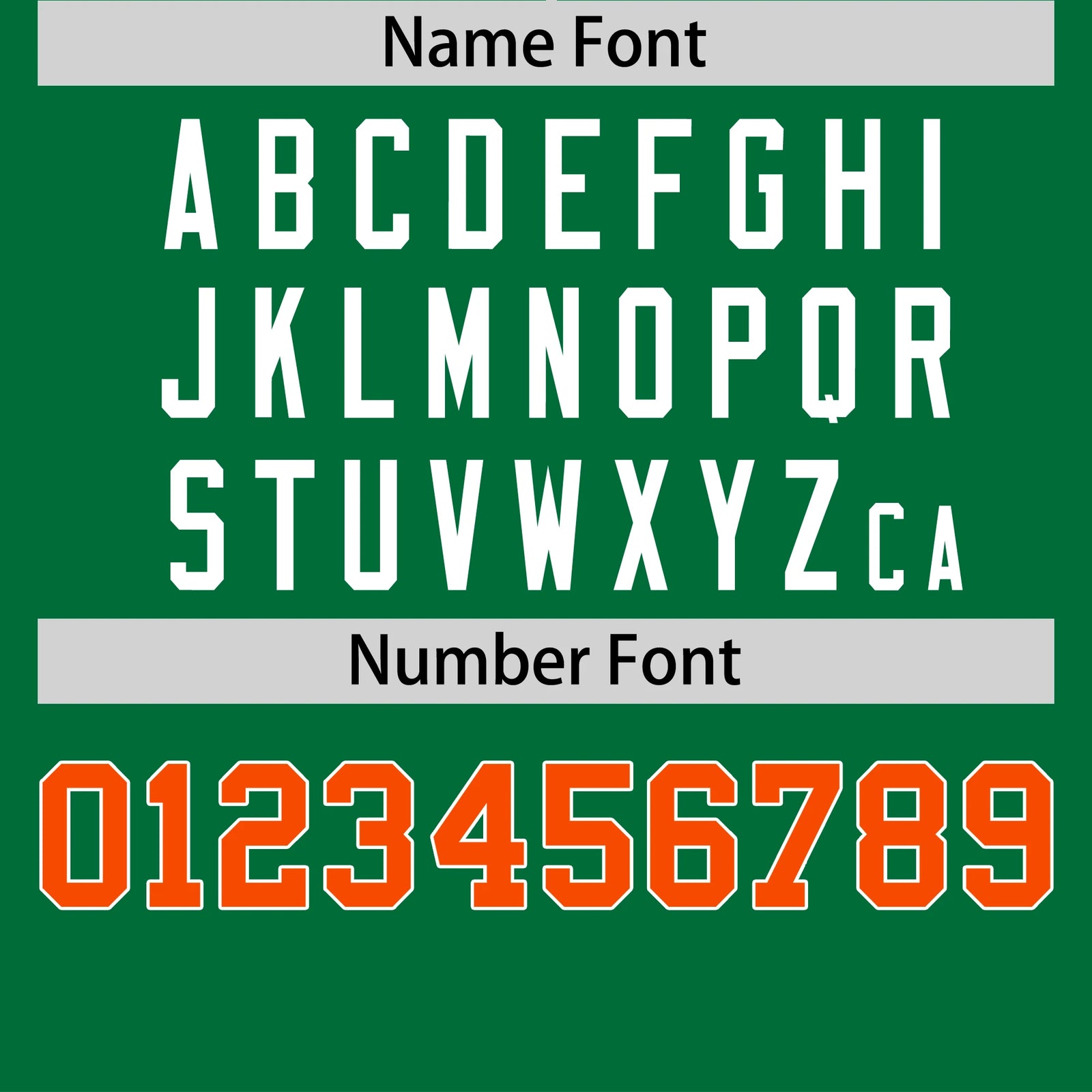 Custom Kelly Green Orange-Neon Green Crew Neck Two Tone Sleeve Design Performance T-Shirt