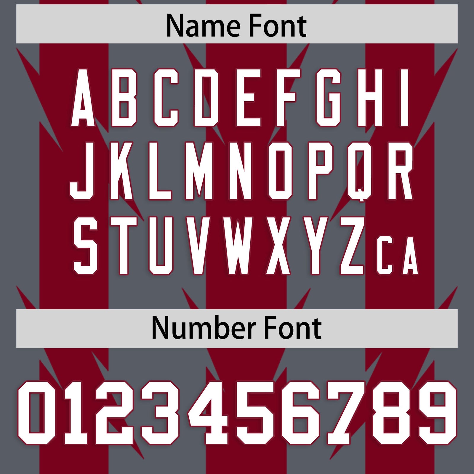 Custom Dark Gray Crimson Personalized Razr Stripe Graffiti Pattern Flag Football Jersey