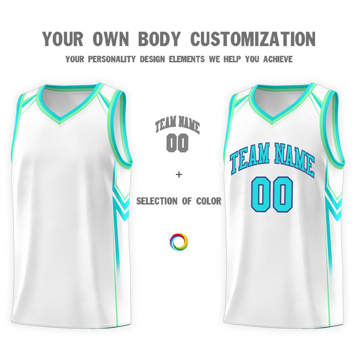 Custom White Arrow Graffiti Pattern Sports Uniform Basketball Jersey