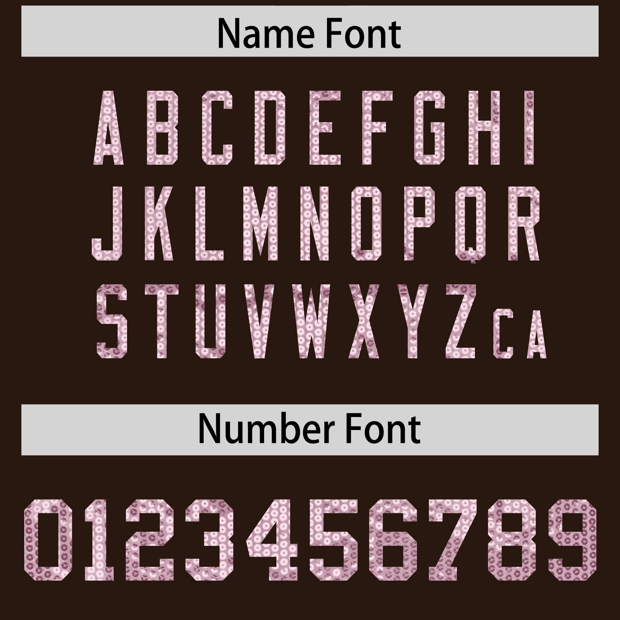 Custom Brown Sequined Tops Athletic Basketball Jersey