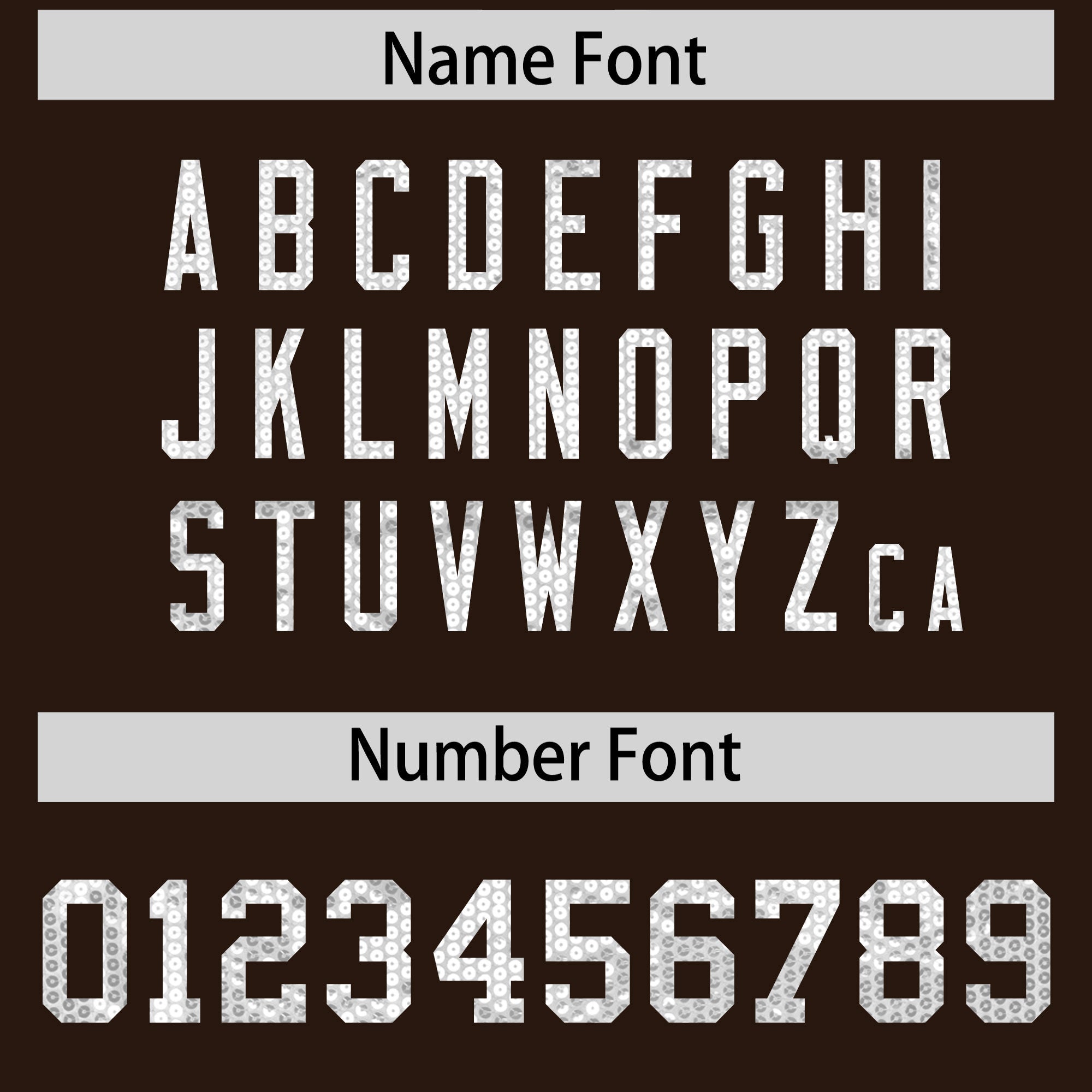 Custom Brown Sequined Tops Athletic Basketball Jersey