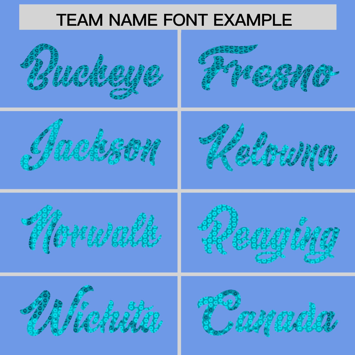 Custom Light Blue Sequined Tops Athletic Basketball Jersey