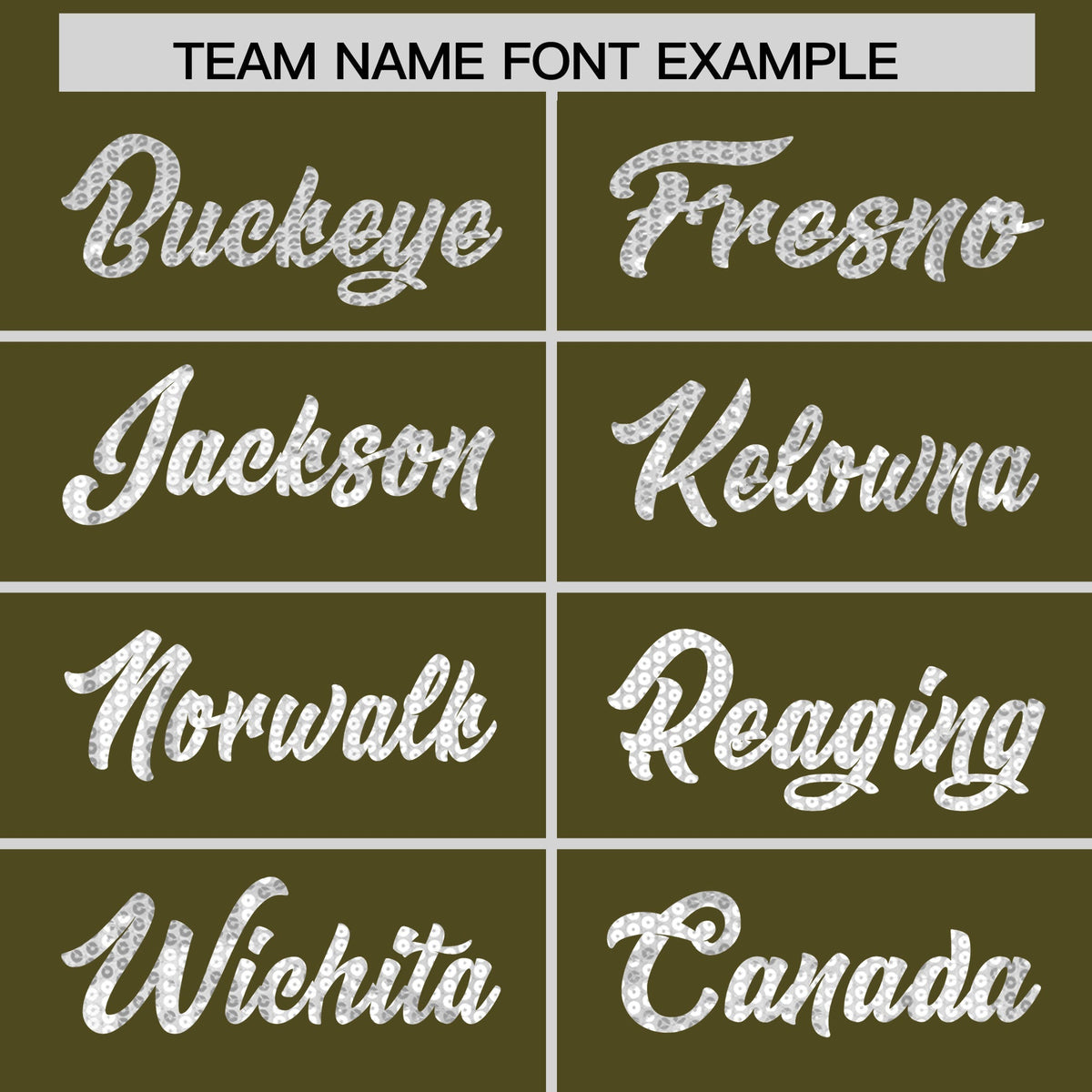 Custom Olive Sequined Tops Athletic Basketball Jersey