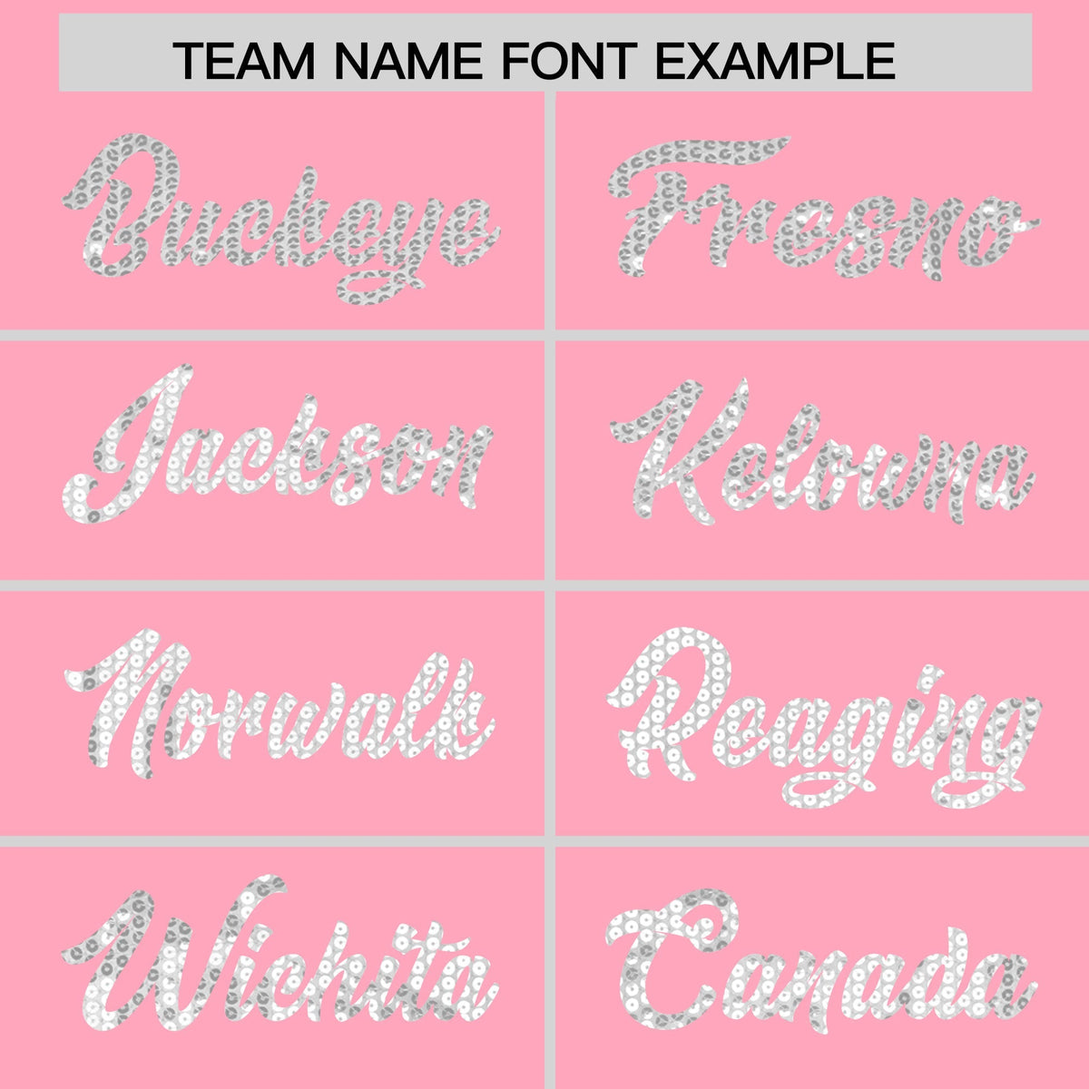 Custom Light Pink Sequined Tops Athletic Basketball Jersey