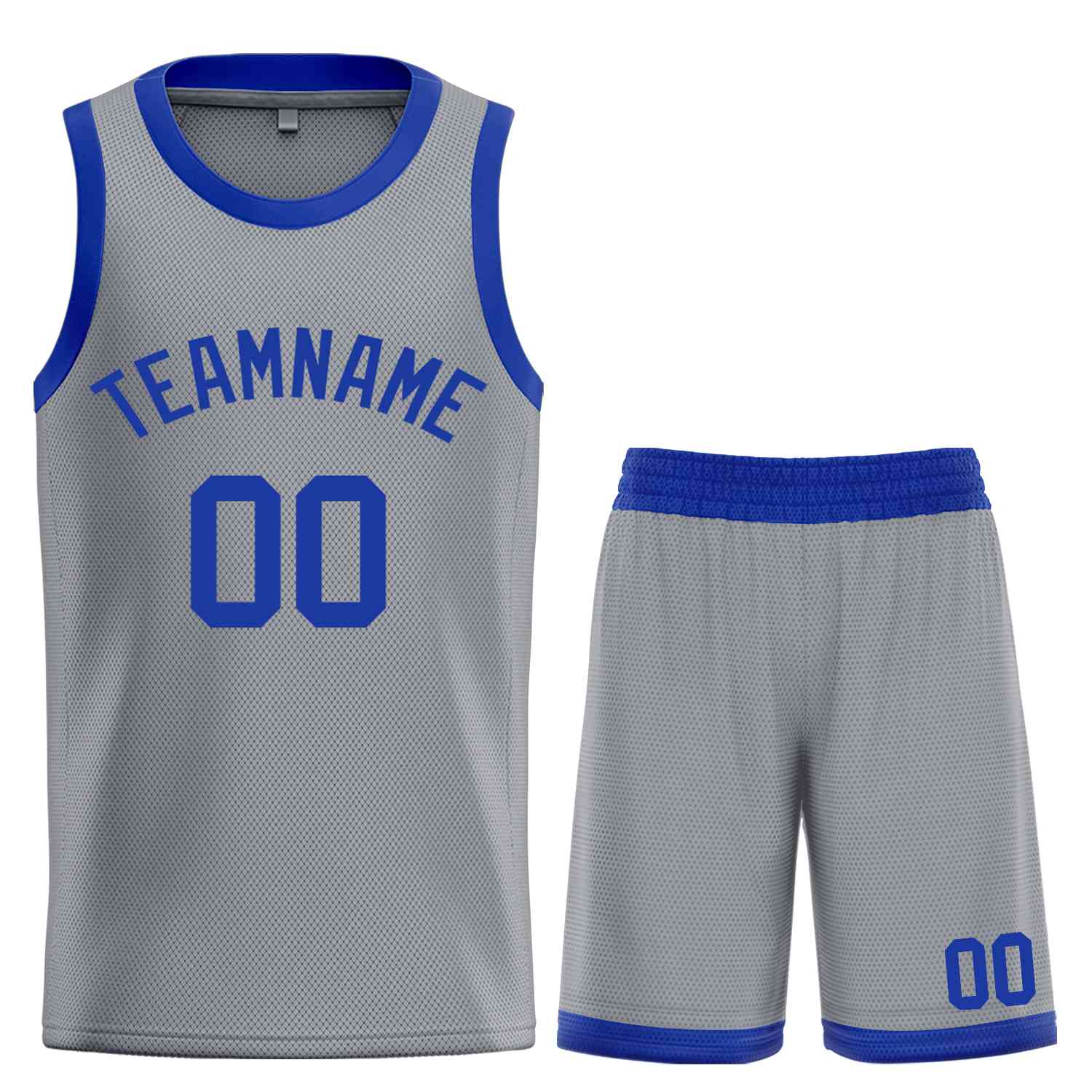 Custom Dark Gray Royal Classic Sets Bull Basketball Jersey