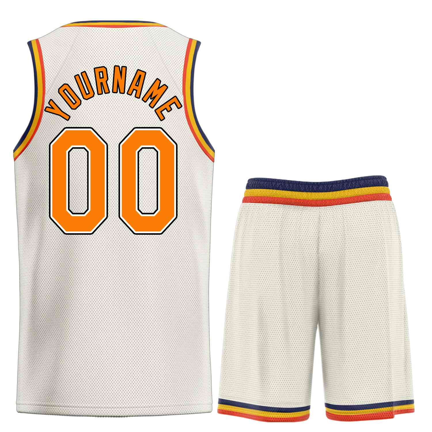 Custom Cream Royal Heal Sports Uniform Classic Sets Basketball Jersey