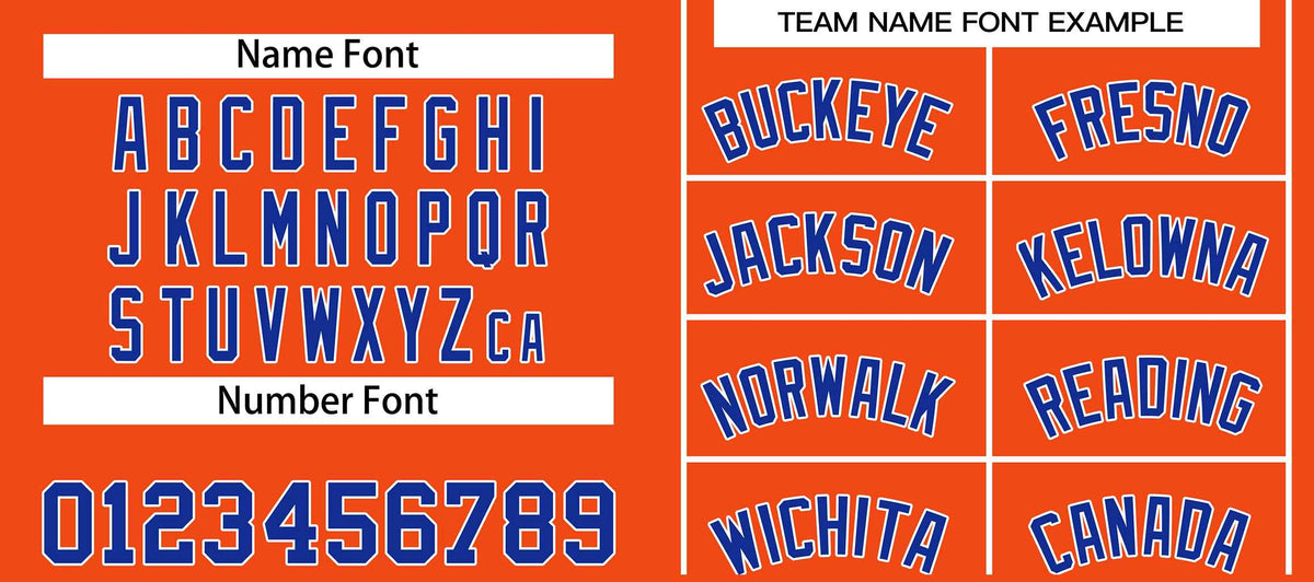 Custom Orange Royal-White Bull Classic Sets Basketball Jersey