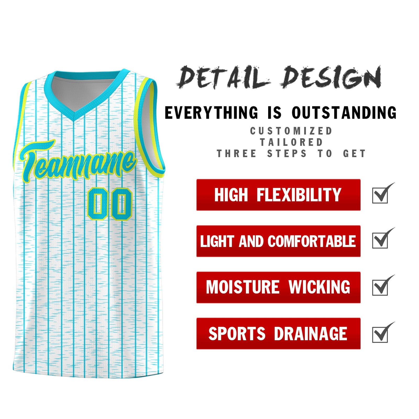 Custom White Custom Gray Pinstripe Retro Sets Uniform Basketball Jersey