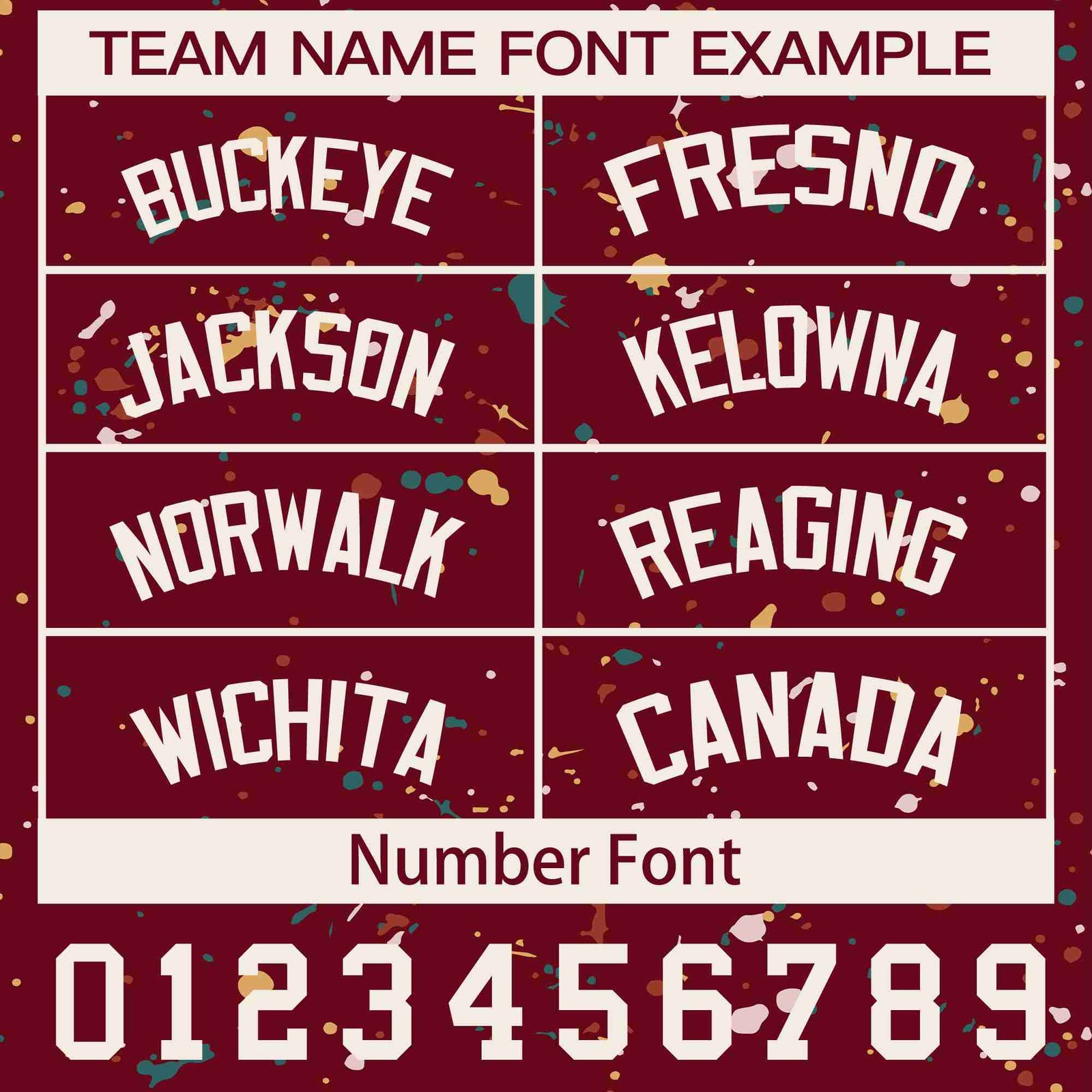 Custom Crimson Cream Personalized Splash Graffiti Pattern Dog Jersey