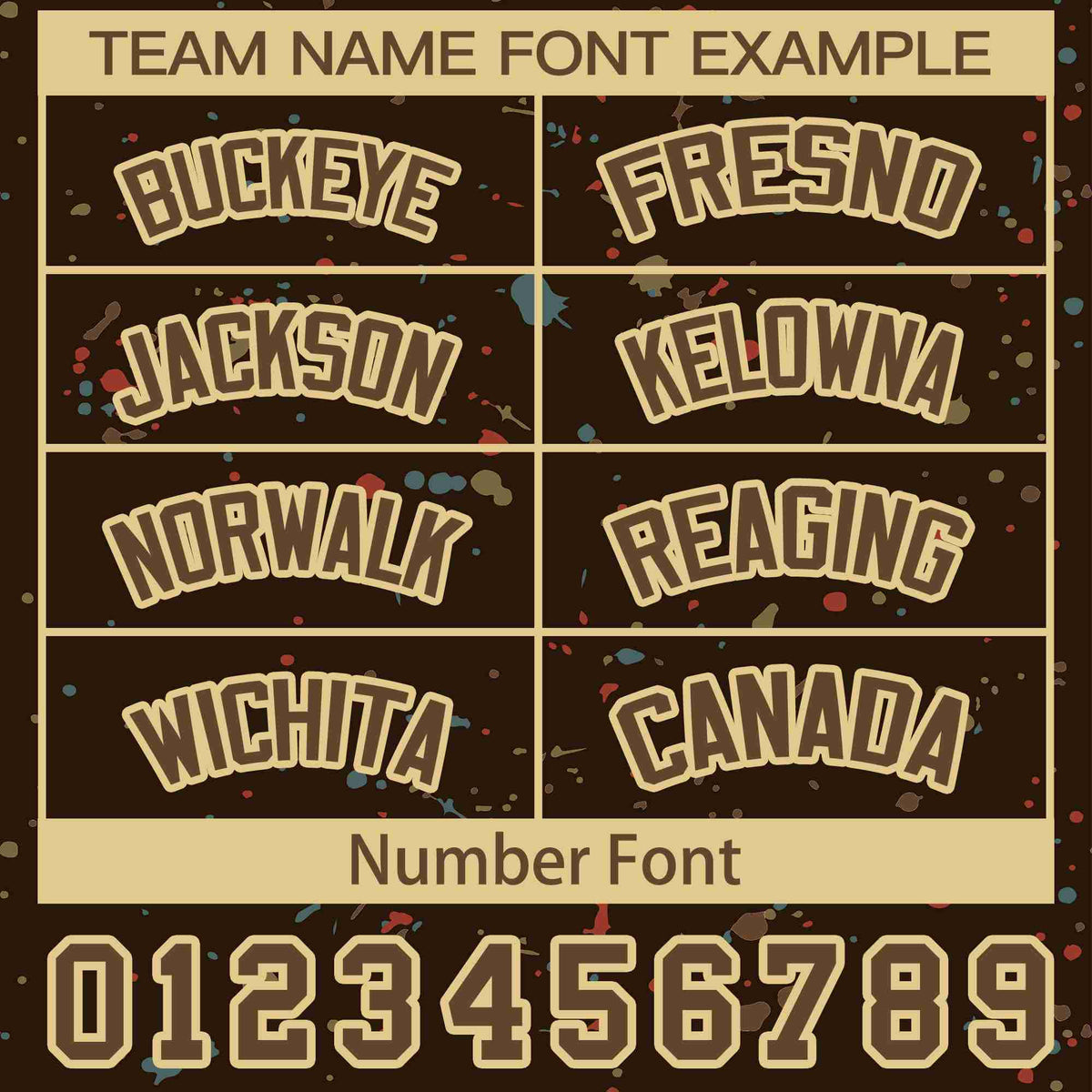 Custom Brown Light Brown Personalized Splash Graffiti Pattern Dog Jersey