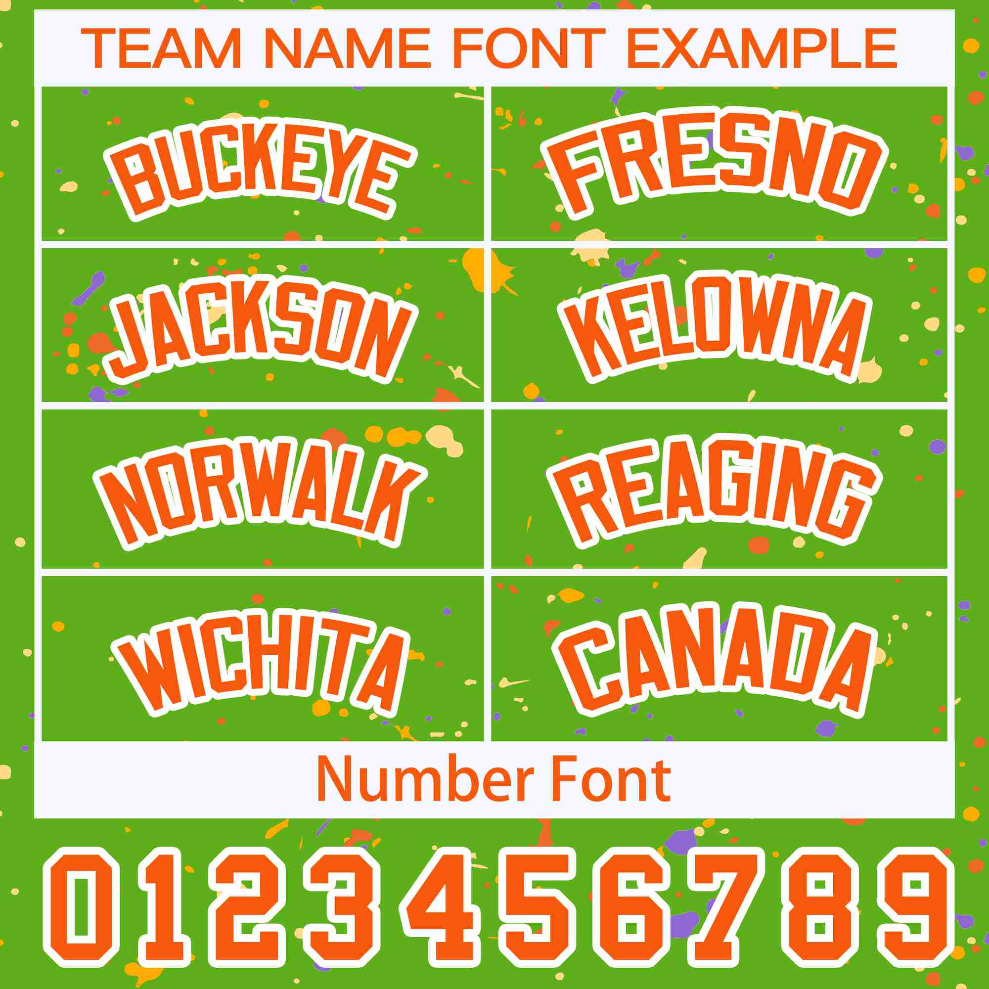 Custom Green Orange Personalized Splash Graffiti Pattern Dog Jersey