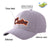 Custom Gray Navy Baseball Cap Curved Eaves Hats Vintage Design for Men/Women/Youth