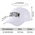 Custom White Black Baseball Cap Curved Eaves Hats Vintage Design for Men/Women/Youth