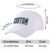 Custom White Navy Baseball Cap Curved Eaves Hats Vintage Design for Men/Women/Youth