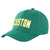 Custom Green White Baseball Cap Curved Eaves Hats Vintage Design for Men/Women/Youth