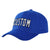 Custom Royal Blue White Baseball Cap Curved Eaves Hats Vintage Design for Men/Women/Youth