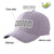 Custom Gray Black Baseball Cap Curved Eaves Hats Vintage Design for Men/Women/Youth