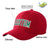 Custom Red Kelly Green Baseball Cap Curved Eaves Hats Vintage Design for Men/Women/Youth