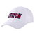 Custom White Red Baseball Cap Curved Eaves Hats Vintage Design for Men/Women/Youth