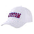 Custom White Red Baseball Cap Curved Eaves Hats Vintage Design for Men/Women/Youth